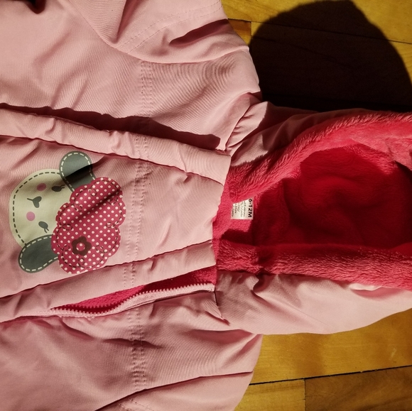 ensemble manteau bébé fille 6-12 mois - Picture 2 of 3